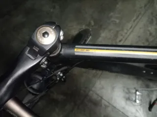 Bicicleta de paseo Btwin negra