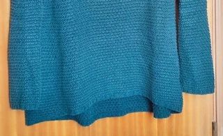 Jersey Sfera Punto Calado Verde Botella Talla L