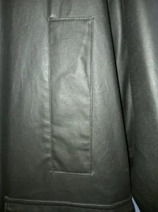 Giaccone cerato con interno staccabile col. Nero