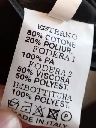 Giaccone cerato con interno staccabile col. Nero