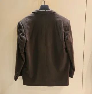 Benetton  giacca vintage verde scuro  in  Lana