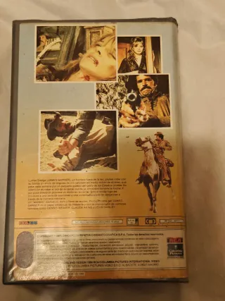 VHS Cabalgando al Infierno Western Español