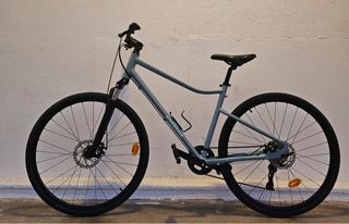 Bicicleta Riverside 500 Gris