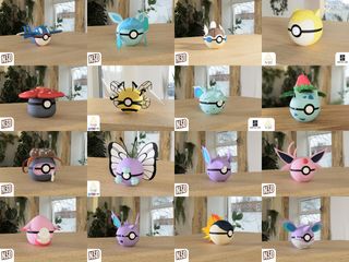 Mirar fotos y leer descripcio Pokeball Impresión3D