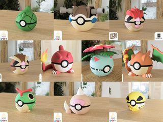 Mirar fotos y leer descripcionPokeball Impresión3D