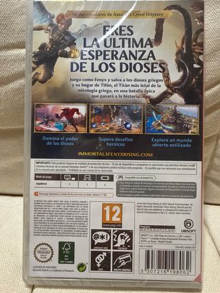 Immortals Fenyx Rising Switch Precintado CIB