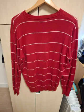 Jersey Dustin Rayas Rojas y Blancas Talla 5