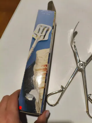 Pinza per dolci in silver plated