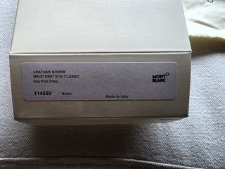 Montblanc Llavero Meisterstück 114559 Marrón oscur