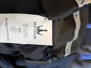 Traje Macson azul marino