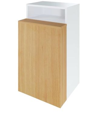 Mesa escritorio LEVIRA Neisse Blanco/Cerezo