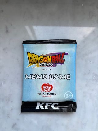 Dragonball Daima Memo Game KFC
