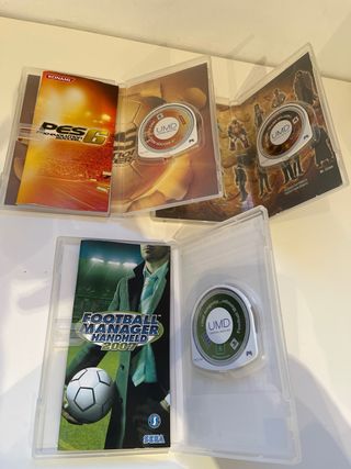 Pack 3 Juegos PSP: PES 6,Twisted Metal, Football