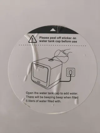 Mini Lavavajillas Klarstein.