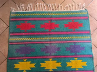 Tappeto etnico multicolor