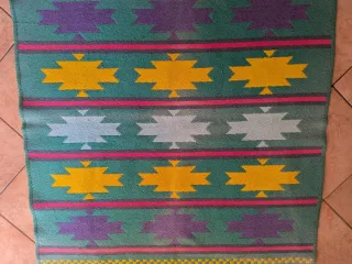 Tappeto etnico multicolor