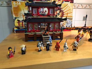 LEGO Ninjago 2507 Templo del Fuego Completo !!!
