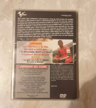 DVD MotoGP 2007 Capirossi Nel Cuore