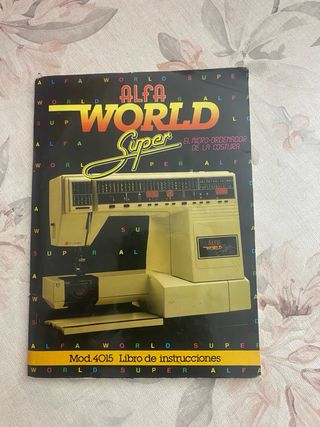 Máquina de coser Alfa World Super 4015