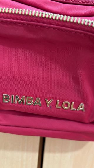 Bolso Bimba y Lola Rojo y Dorado