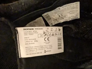 Casco de esquí negro Wedze Modelo H-FS 300