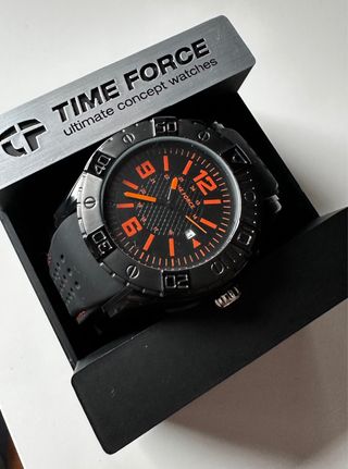 Reloj Time Force 4027M15 Negro Naranja
