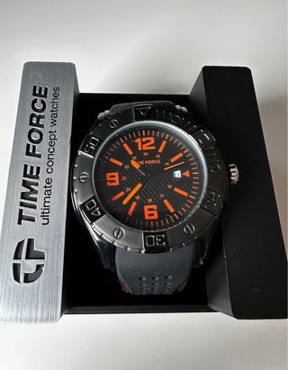 Reloj Time Force 4027M15 Negro Naranja