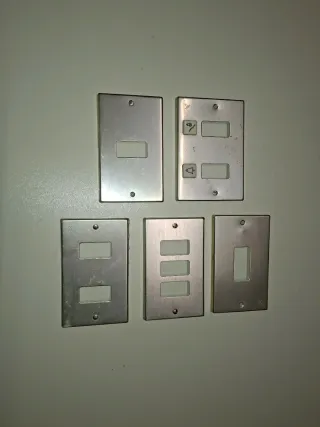 Placche per interruttori e prese