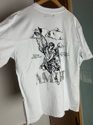 Camiseta blanca hombre LA