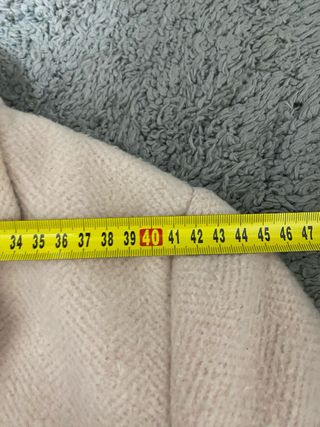 Cappotto Zara Rosa Chiaro Taglia XS