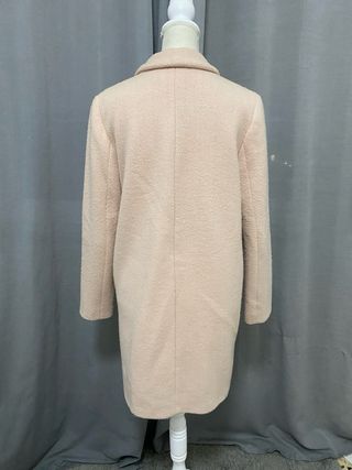 Cappotto Zara Rosa Chiaro Taglia XS