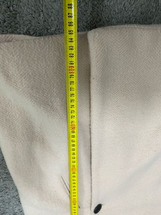 Cappotto Zara Rosa Chiaro Taglia XS