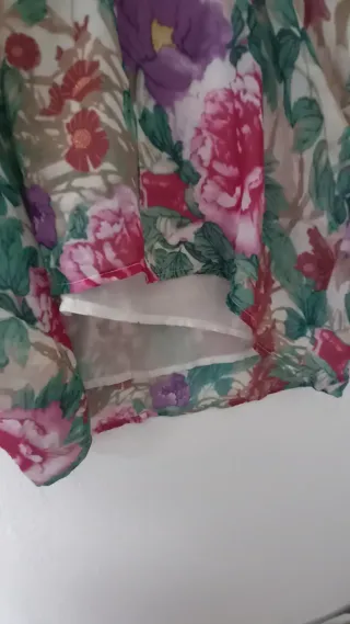 Vestido Verano Flores Multicolor