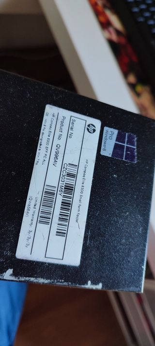 Ordenador HP Negro/Plateado