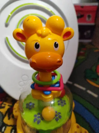 Juguete Jirafa Giratoria Sensorial
