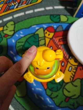 Juguete Jirafa Giratoria Sensorial