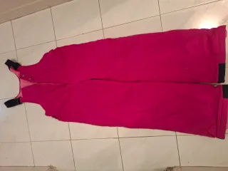 Pantalón de esquí rosa talla 14