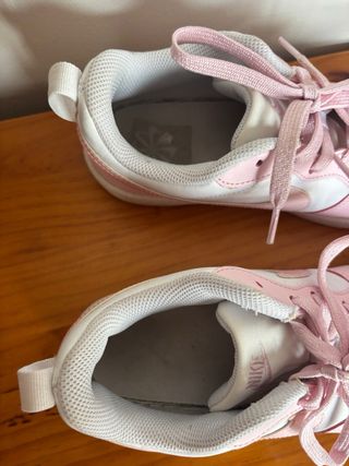 Zapatillas Nike Court Borough Low 2 Blanco/Rosa 40