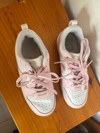 Zapatillas Nike Court Borough Low 2 Blanco/Rosa 40