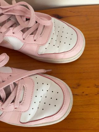 Zapatillas Nike Court Borough Low 2 Blanco/Rosa 40