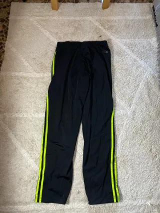 Pantalón Adidas Negro/Amarillo Talla L