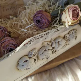 Caja rústica Shabby Chic