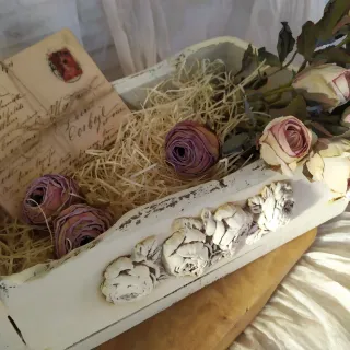 Caja rústica Shabby Chic