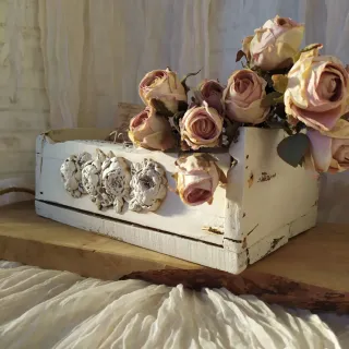 Caja rústica Shabby Chic