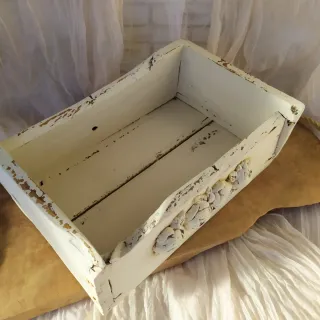 Caja rústica Shabby Chic