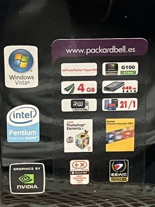 Ordenador Packard Bell Imax D4702 SP