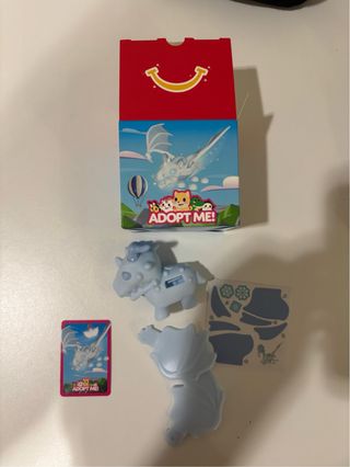 Adopt Me! Happy Meal Frostdrake McDonald's