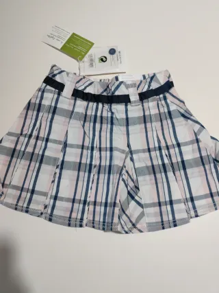 Falda cuadros niña 2 años prenatal