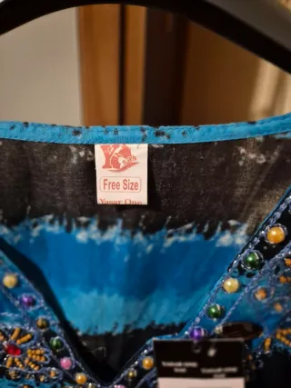 Kaftano Yasar One Taglia Unica Nuovo