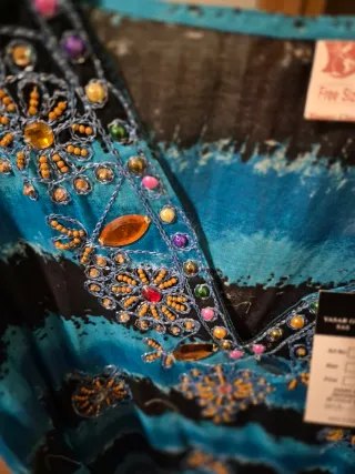 Kaftano Yasar One Taglia Unica Nuovo